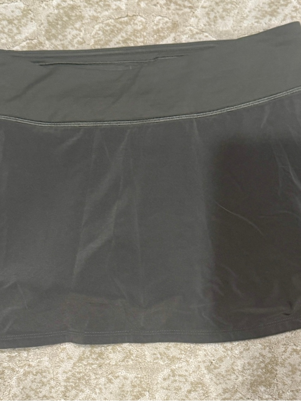 Lululemon 2 skorts in Olive Green & Burgundy SZ 6 perf w/ pocket for phone/keys - Picture 7 of 14